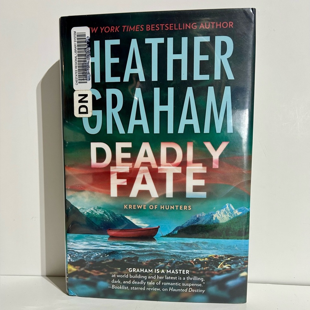 Deadly Fate Krewe Hunters Heather Graham Fiction Book Hardcover 2016